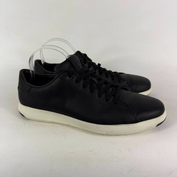 Cole Haan Grandpro Tennis Sneaker Men\'s 10.5 Black Lace-Up Low Top Shoes C26534 main image 7